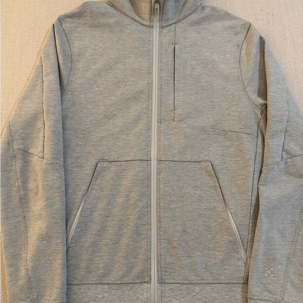 Lululemon City Sweat Full Zip Hoodie - Heathered Gray - Medium